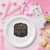 Whimsigoth Fantasy Mystical Forests, Moons & Magic Papieren Bordje (Feest)