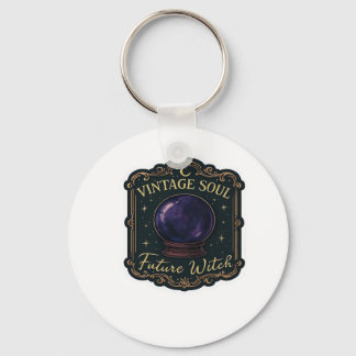 Whimsigoth Fantasy Mystieke bossen, manen en magie Sleutelhanger
