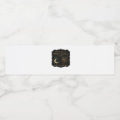 Whimsigoth Fantasy – Mystieke Bossen, Manen & Magi Waterfles Etiket (Enkel label)