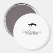 Whimsigoth Ink – Mystieke bossen, manen en magie Magneet (Voorkant / Achterkant)