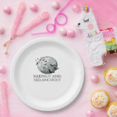 Whimsigoth Ink – Mystieke bossen, manen en magie Papieren Bordje (Feest)