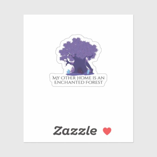 Whimsigoth Ink – Mystieke bossen, manen en magie Sticker (Vel)