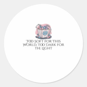 Whimsigoth Inkt – Mystieke Bossen, Manen & Magie E Ronde Sticker
