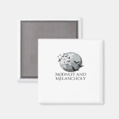 Whimsigoth Inkt – Mystieke Bossen, Manen & Magie M Magneet (Voorkant / Achterkant)