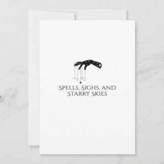 Whimsigoth Inkt – Mystieke Bossen, Manen & Magie O Feestdagenkaart