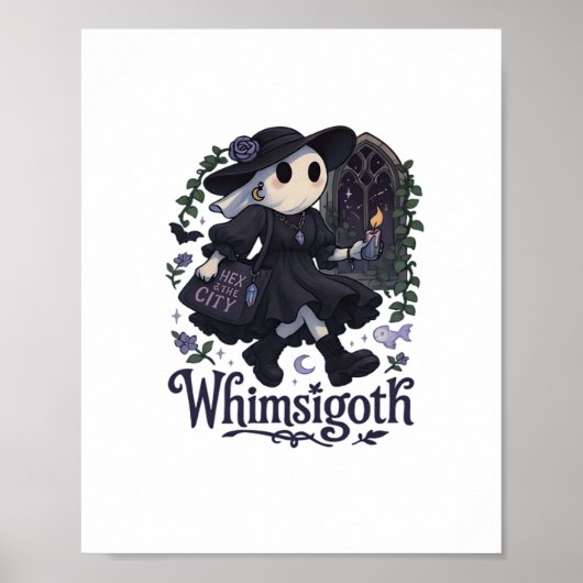 Whimsigoth met City Classic – Urban Magic ontmoet Poster (Voorkant)