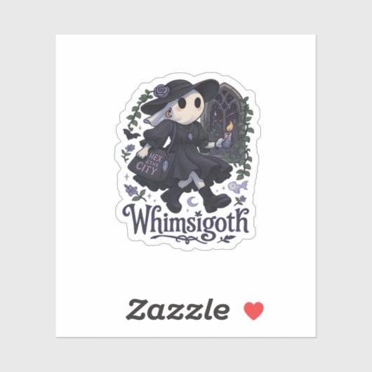 Whimsigoth met City Classic – Urban Magic ontmoet  Sticker (Vel)