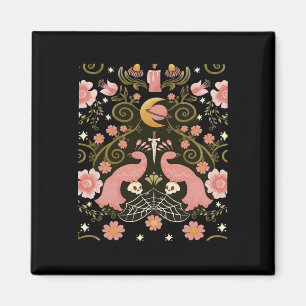 Whimsigoth Midnight Garden Graphic Magneet