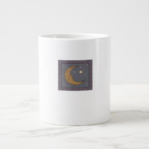 Whimsigoth Moon Classic Extra Grote Beker