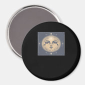 Whimsigoth Moon Magneet (Voorkant / Achterkant)