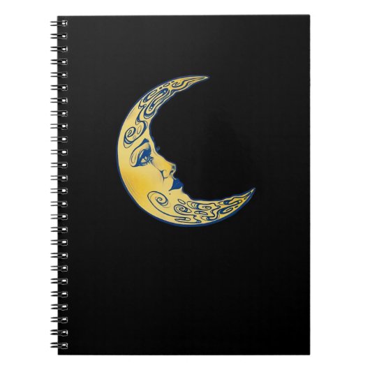 Whimsigoth Moon Notitieboek (Voorkant)