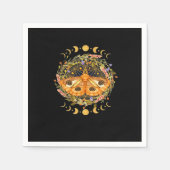 Whimsigoth Moth Classic Servet (Voorkant)