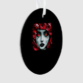 Whimsigoth - Mystieke bossen en maanmagie Ornament (voorkant)