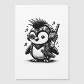 Whimsigoth Punkrock Weirdcore Penguin kunst (Voorkant)