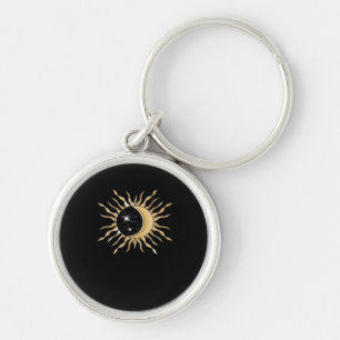 Whimsigoth Sun Moon Space Classic Sleutelhanger
