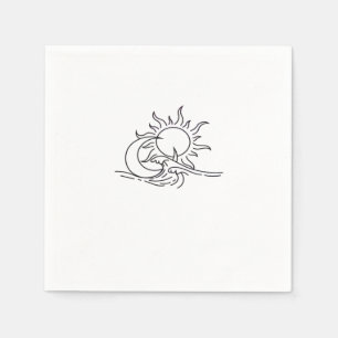 Whimsigoth Sun Zee Witchy Servet