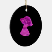 Whimsigoth Zen Pattern Mushroom Keramisch Ornament (Rechts)