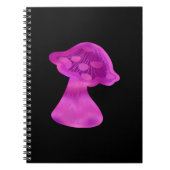 Whimsigoth Zen Pattern Mushroom Notitieboek (Voorkant)