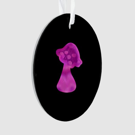 Whimsigoth Zen Pattern Mushroom Ornament (voorkant)