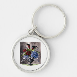 Whimsigothic – Gotische bloemenvaas esthetische kl Sleutelhanger