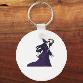Whimsigothic Moon Witch Sleutelhanger (Voorkant)