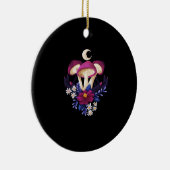 Whimsigothic Mushrooms Classic Keramisch Ornament (Rechts)