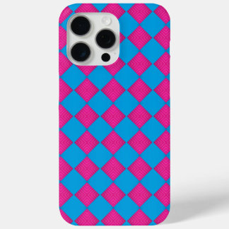 Whimsisch geometrisch patroon iPhone 15 pro max hoesje