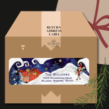 Whimsisch Noords Dorp & Winterfee-adres