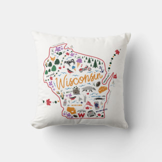 Whimsisch Wisconsin Kussen
