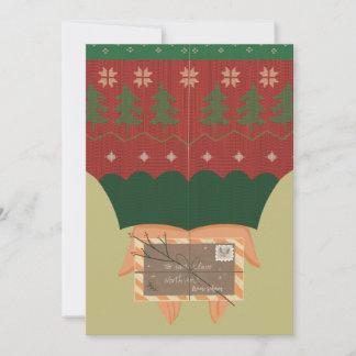 Whimsische "Aan Sinterklaas" Kerstkaart 5x7-xmas Kaart