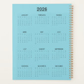 Whimsische buitenaardse romance planner (Achterkant)