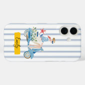 Whimsische kustscooter Case-Mate iPhone case (Achterkant (horizontaal))