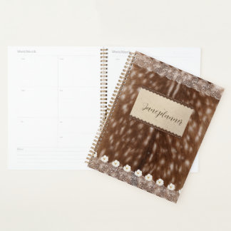 Whimsische planner met herten