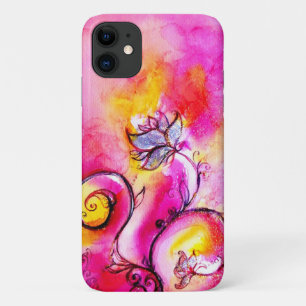 WHIMSISCHE STROMEN, roze gele Paarse Florenz iPhone 11 Hoesje