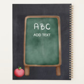 Whimssal Chalkboard Gnome Enseignant Avec Pomme (Dos)