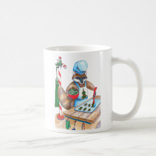 Whimssical Christmas Alaska Wildlife Coffee Mug
