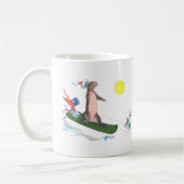 Whimssical Christmas Alaska Wildlife Coffee Mug (Gauche)