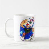 Whimssical Christmas Alaska Wildlife Coffee Mug (Gauche)