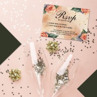 Whimssy Funny Floral Divorce Party RSVP