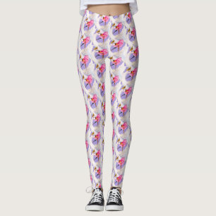 Whimsy ballerina ballet zwanen kunst leggings