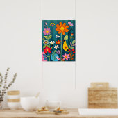 Whimsy Bird Poster (Keuken)