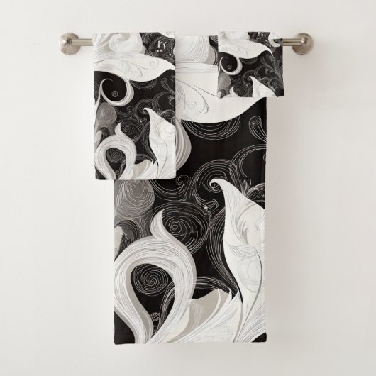 Whimsy en noir et crème Baroque (En situation)