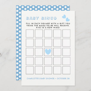Whimsy Fairy-sprookje Garden Baby shower Bingo Gam Kaart