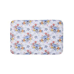 Whimsy Hand Getrokken Bloemen Badmat
