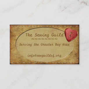  Whimsy Heart Visitekaartje