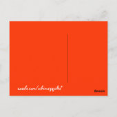 Whimsy Hearts Quilt - Blok #1 Briefkaart (Achterkant)