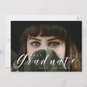 Whimsy moderne | Invitation du groupe de diplômés (Devant)