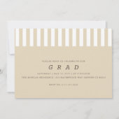 Whimsy moderne | Invitation du groupe de diplômés (Dos)