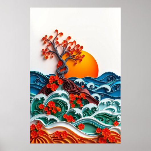 Whimsy op papier poster (Voorkant)