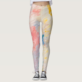 Whimsy Pastel Hues Dream Patroon Leggings